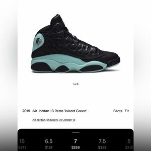 Air Jordan 13 Retro Island Green